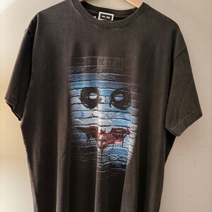 Kith Charcoal and Blue Graphic Tee